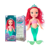 Boneca Fofa Sereia Encatada Com Luz