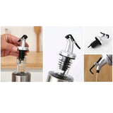 Galheteiro Premium Porta Azeite Vinagre Com Bico Dosador Anti Vazamento 500ml