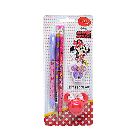 Kit Escolar Minnie Molin