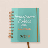 Agenda 2026 Motivacional Pequena Espiral Capa Dura 336 Páginas