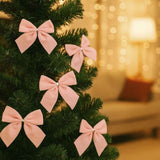 Anúncio Enfeite De Natal Rosa Candy Para Decoração De Árvore E Ornamentos