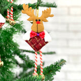 Enfeite Feltro Papai Noel Com Guizo 20Cm