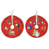Saia Natal Decorada 40cm