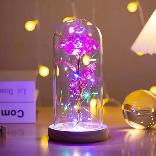 Cúpula De Flor Luminária Com Led