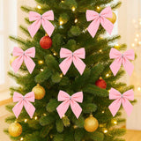 Anúncio Enfeite De Natal Rosa Candy Para Decoração De Árvore E Ornamentos