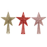 Ponteira estrela vazada 25cm