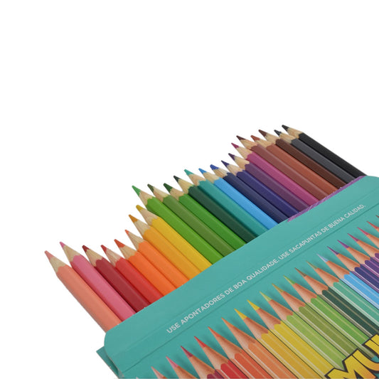Lápis De Cor Com 24 cores Multicolor