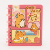 Mini Caderneta Para Anotações Capivara Papelaria Fofa