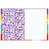 Caderno Universitário Brochura Divertidamente 80 Folhas Foroni