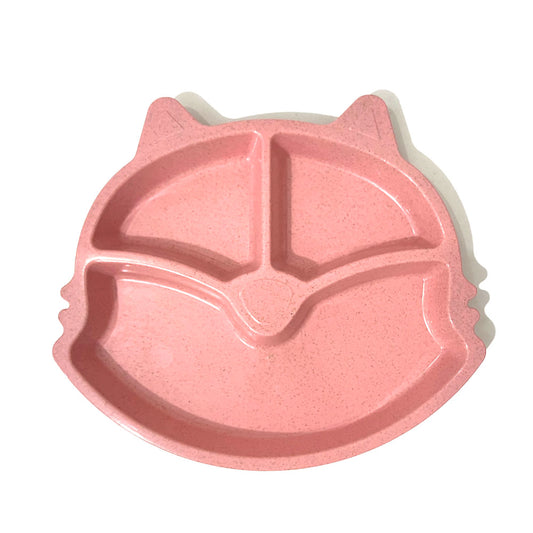 Kit Refeição Pratinho Infantil De Gatinho