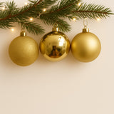 Bola Natal Nº7 Ouro Com 6