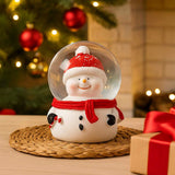 Enfeite Natalino Globo de Neve 7cm