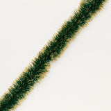 Festão De Natal Decoração Natalina Verde Com Dourado