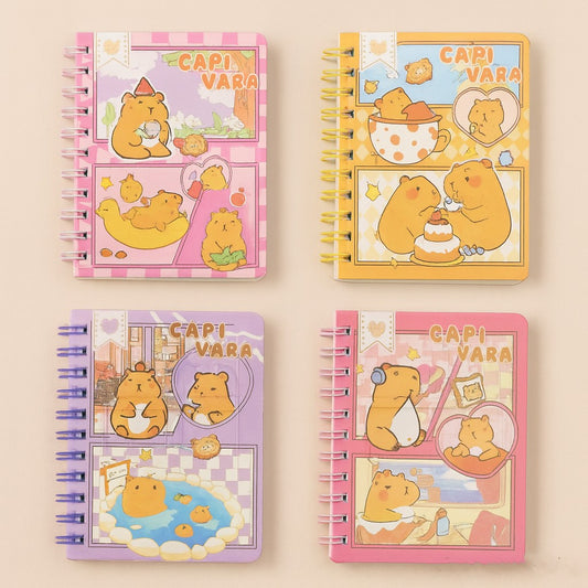 Mini Caderneta Para Anotações Capivara Papelaria Fofa
