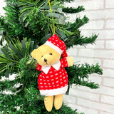 Ursinho Natalino Com Gorro 12cm