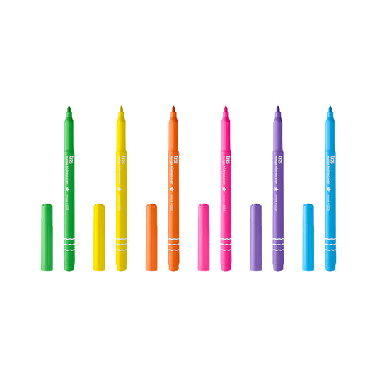 Hidrocor Mega Hidro Color 6 Cores Neon Summit