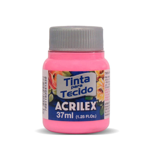 Tinta Tecido 37Ml Rosa Acrilex