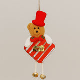 Enfeite de Natal Pendente Meia Decoração Para Árvore