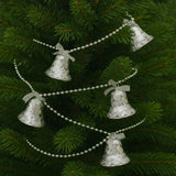 Enfeite De Natal Cordão Com Sinos Decoração Árvore