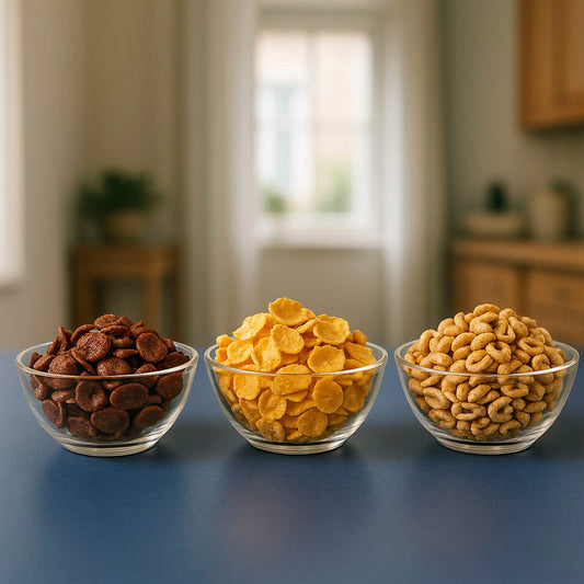 Conjunto De Bowls De Vidro 200ml Com 3 Peças