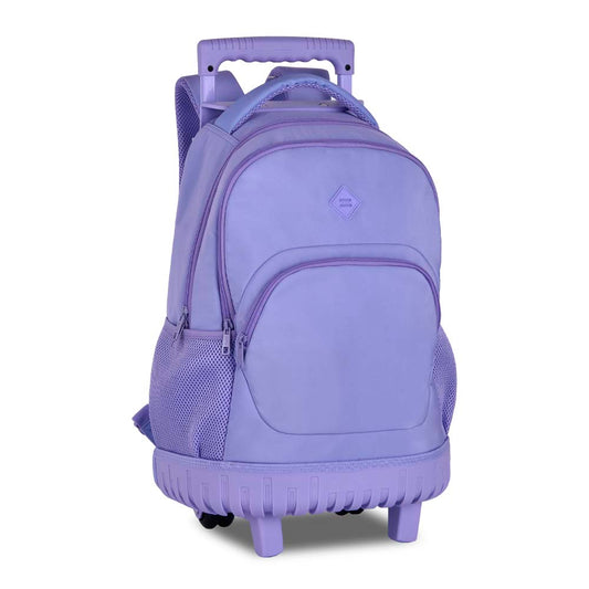 Mochila Escolar De Rodinha Teen Pastel Clio