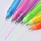 Kit Caneta Trigel Pastel Com 6 Cores Sertic