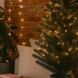 Cordão Luminoso 450 Leds Branco Quente Com 8 Funções