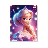 Caderno Brochura 1/4 Pequeno Princesas Princy 96 Folhas