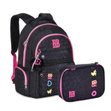 Kit Mochila Escolar + Estojo Box Rebecca Bonbon Soft Coração Original Clio