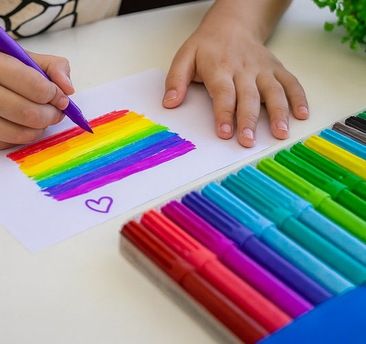 Hidrocor Canetinha Lavável Com 24 Cores Sertic