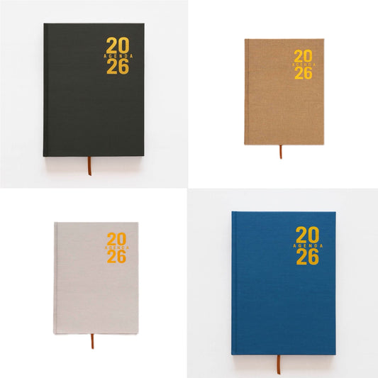 Anúncio Agenda 2026 Executiva Capa Dura 340 Páginas