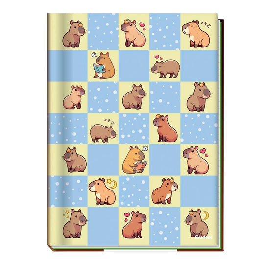 Caderno Universitário Brochura Capivara Fofa 80 Folhas Credeal