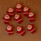 Enfeite Pendente Papai Noel 5cm Com 9