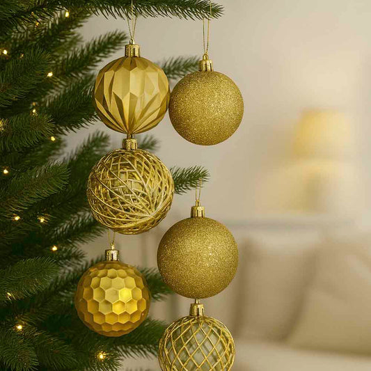Anúncio Bola De Natal Luxo Decorada Pequena/Média/Grande