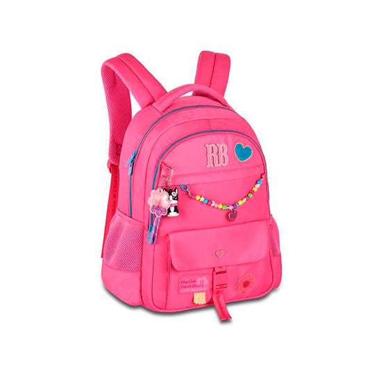 Mochila Escolar Rebecca Bonbon Com Miçangas E Bordados Original Clio