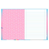 Caderno Universitário Brochura Unicórnio 80 folhas Foroni