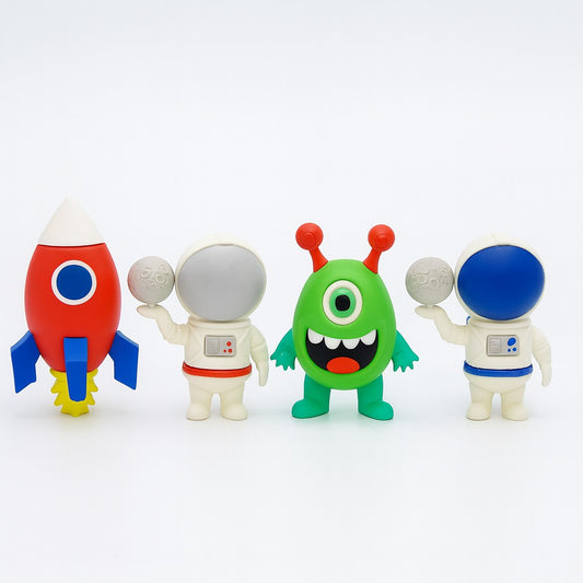 Borracha Escolar 3D Espaço Papelaria Fofa