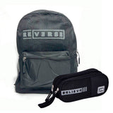 Kit Mochila Escolar + Estojo Duplo Bicolor Reverse Clio