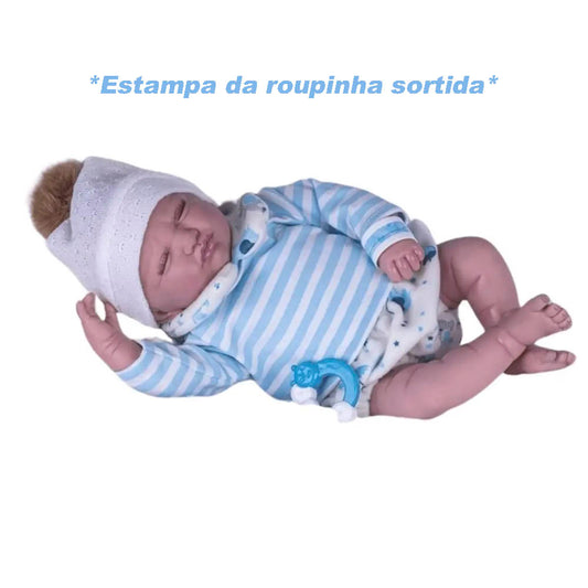 Bebê Reborn Menino Boneca Realista Classics Cotiplás