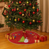 Anúncio Saia De Natal Para Decoração De Árvore Papai Noel/Boneco de Neve