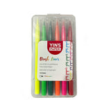 Caneta Brush Liner 12 Cores Yins