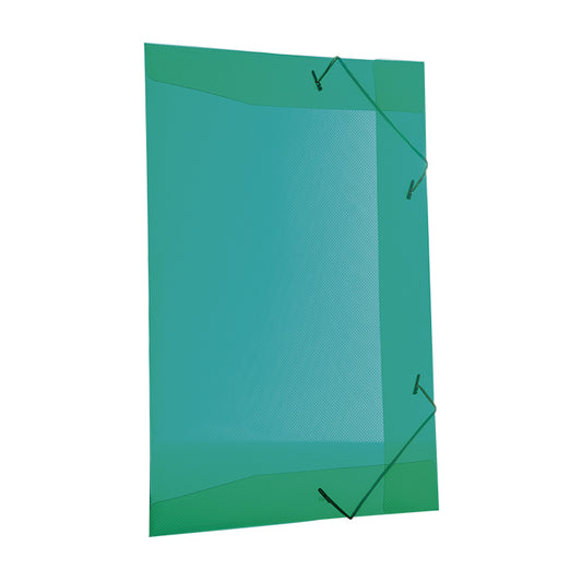 Pasta Plástica Aba Ofício Verde Dello