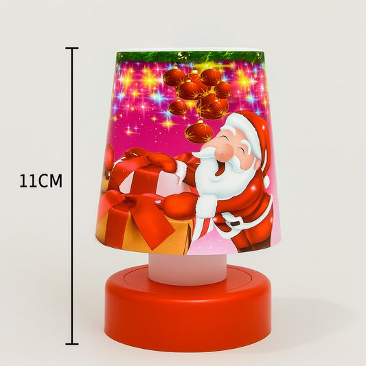 Mini Abajur De Natal Luminária Decoração