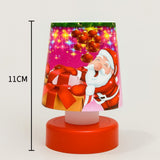 Mini Abajur De Natal Luminária Decoração