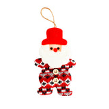 Enfeite De Natal Pendente Noel De Pijama