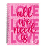 Caderno Grande Universitário Capa Dura 1 Matéria 80 Folhas It's Cool Nova Cadernos