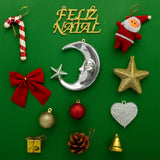 Kit Enfeite De Natal Sortido Com 12