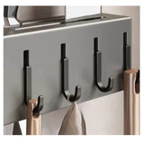 Suporte Para Utensílios Cozinha De Parede Metal