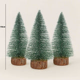 Anúncio Kit Mini Árvore De Natal Pinheiro Decoração Enfeite