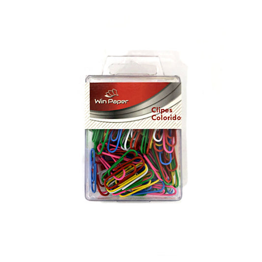 Clips Colorido Com 80 Unidades Rio de Ouro